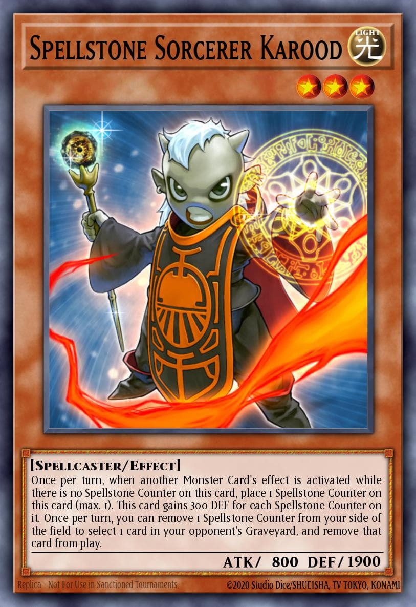 Spellstone Sorcerer Karood Starstrike Blast Sneak Peek Participation Card card