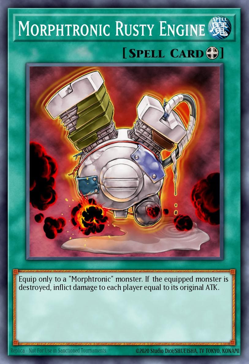 Morphtronic Rusty Engine Crimson Crisis: Special Edition card