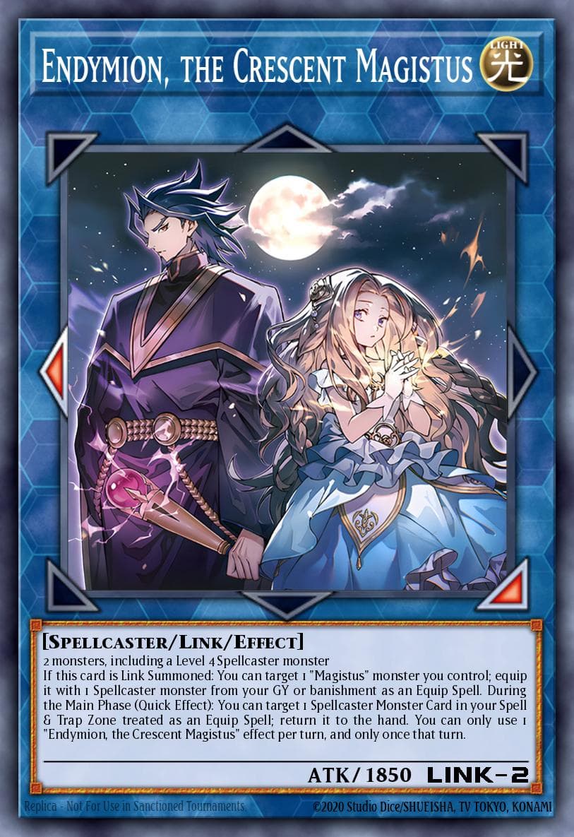 Endymion, the Crescent Magistus Doom of Dimensions card