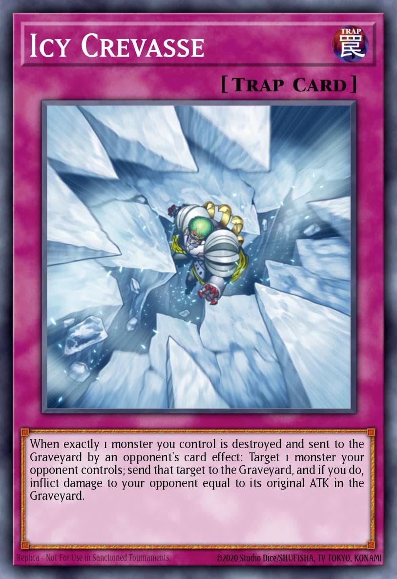 Icy Crevasse Star Pack 2013 card