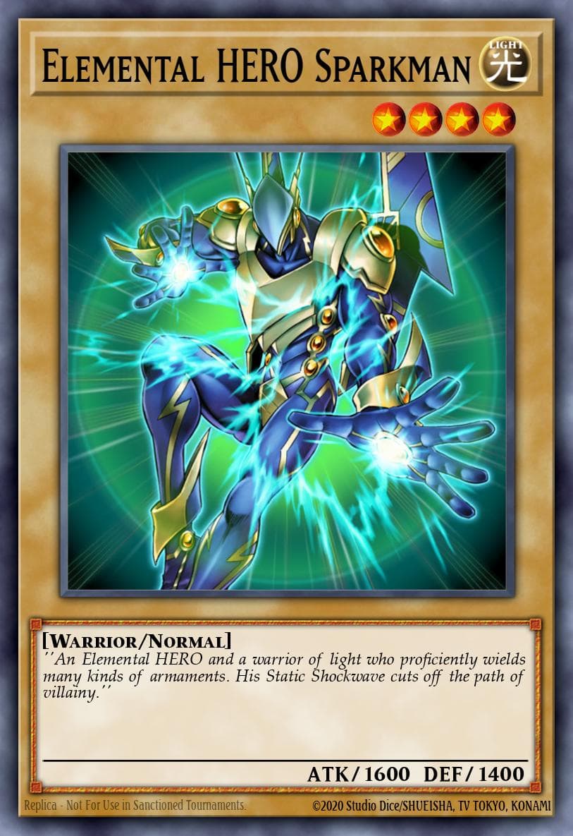 Elemental HERO Sparkman Demo Deck 2015 card