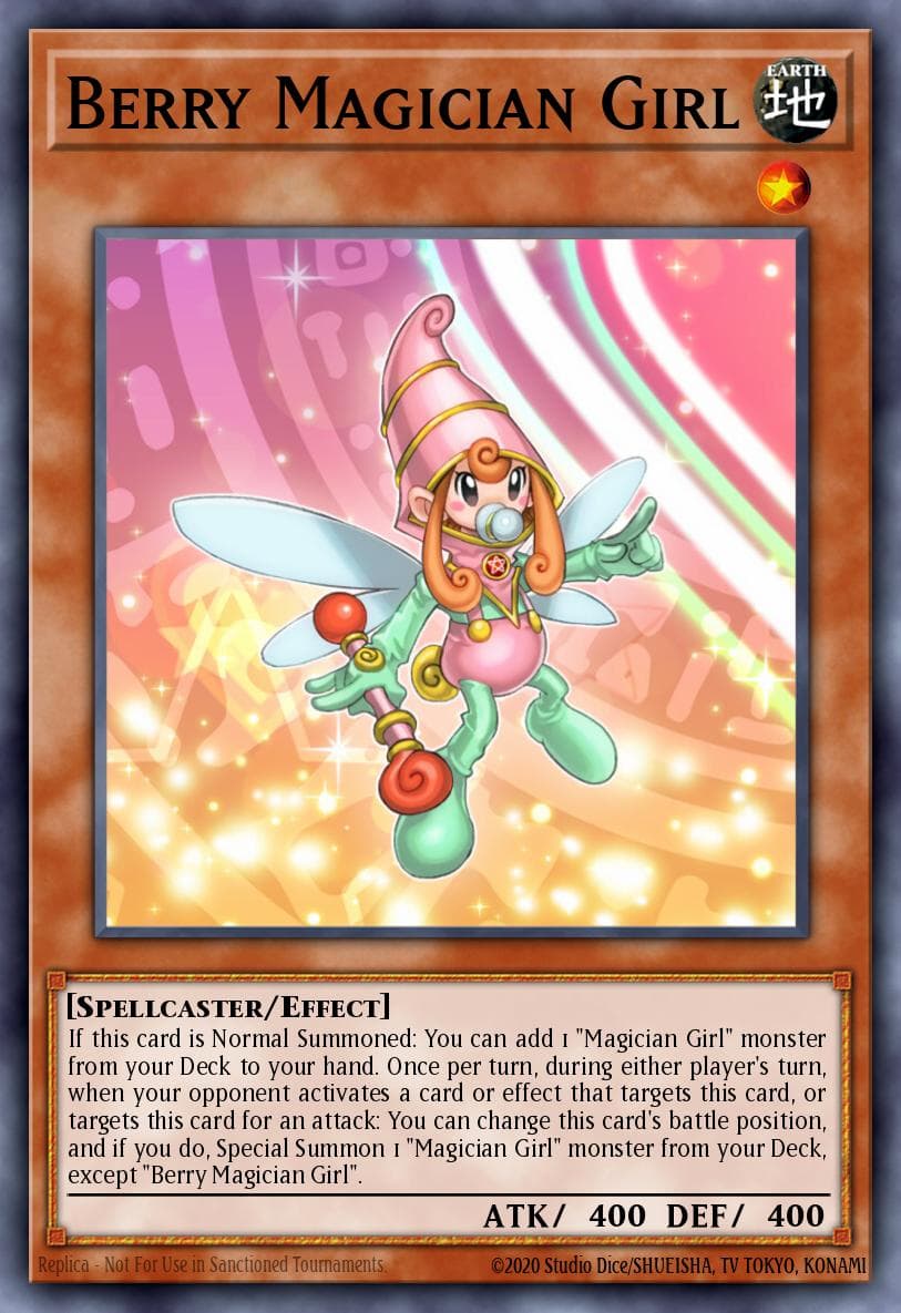 Berry Magician Girl Yu-Gi-Oh! The Dark Side of Dimensions Movie Pack: Gold Edition card