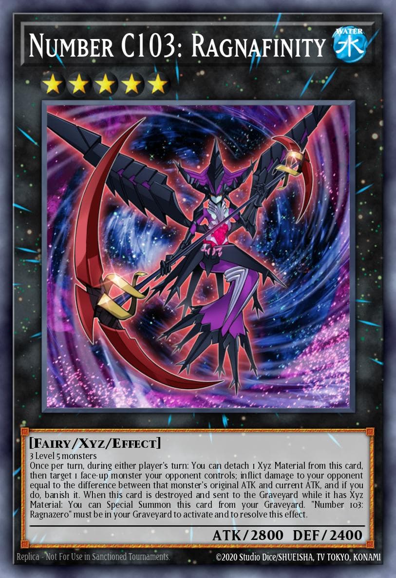 Number C103: Ragnafinity Primal Origin: Deluxe Edition card