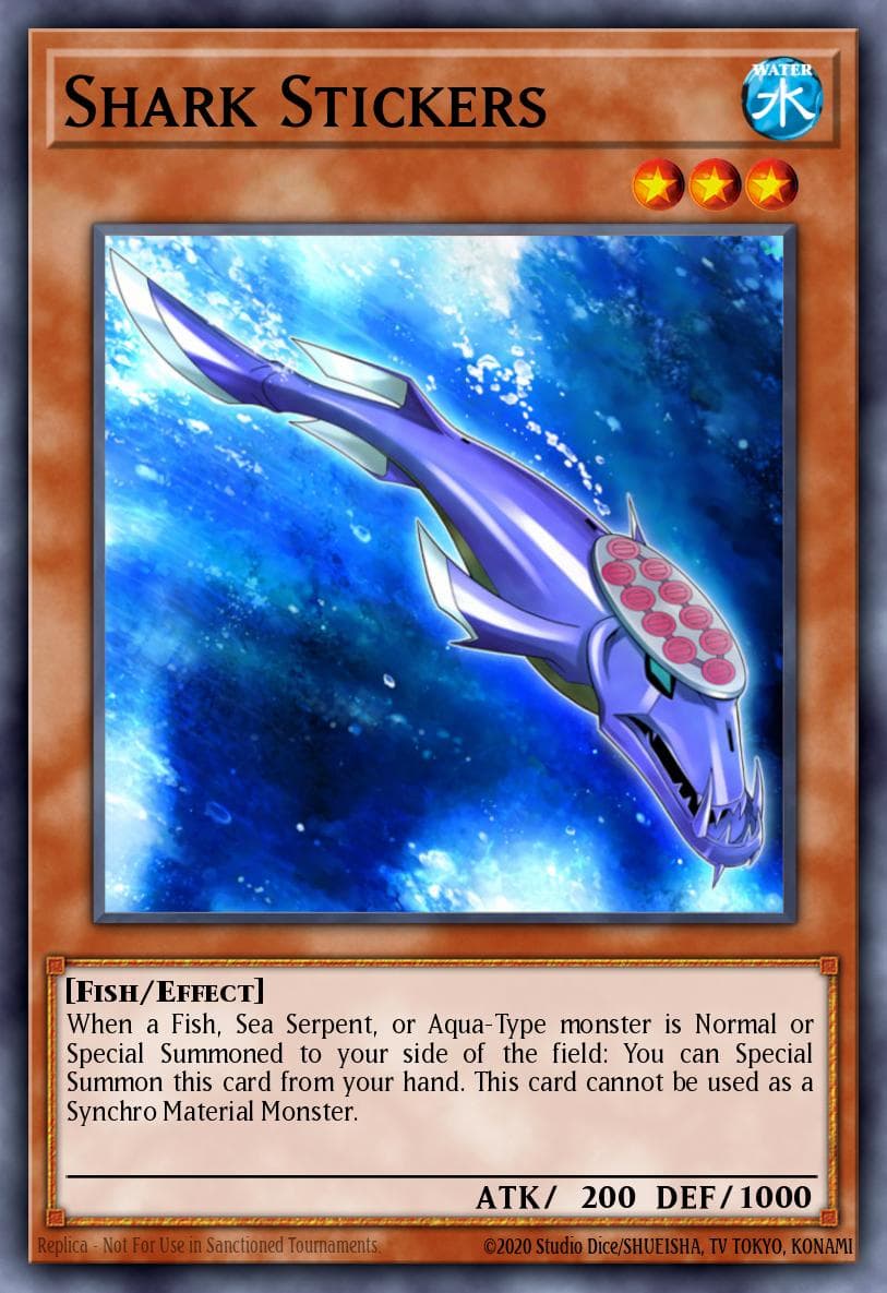 Shark Stickers Photon Shockwave Sneak Peek Participation Card card