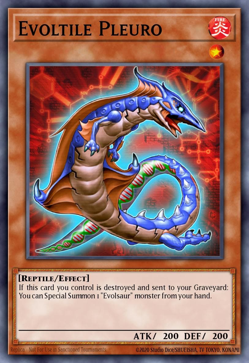 Evoltile Pleuro Order of Chaos: Special Edition card