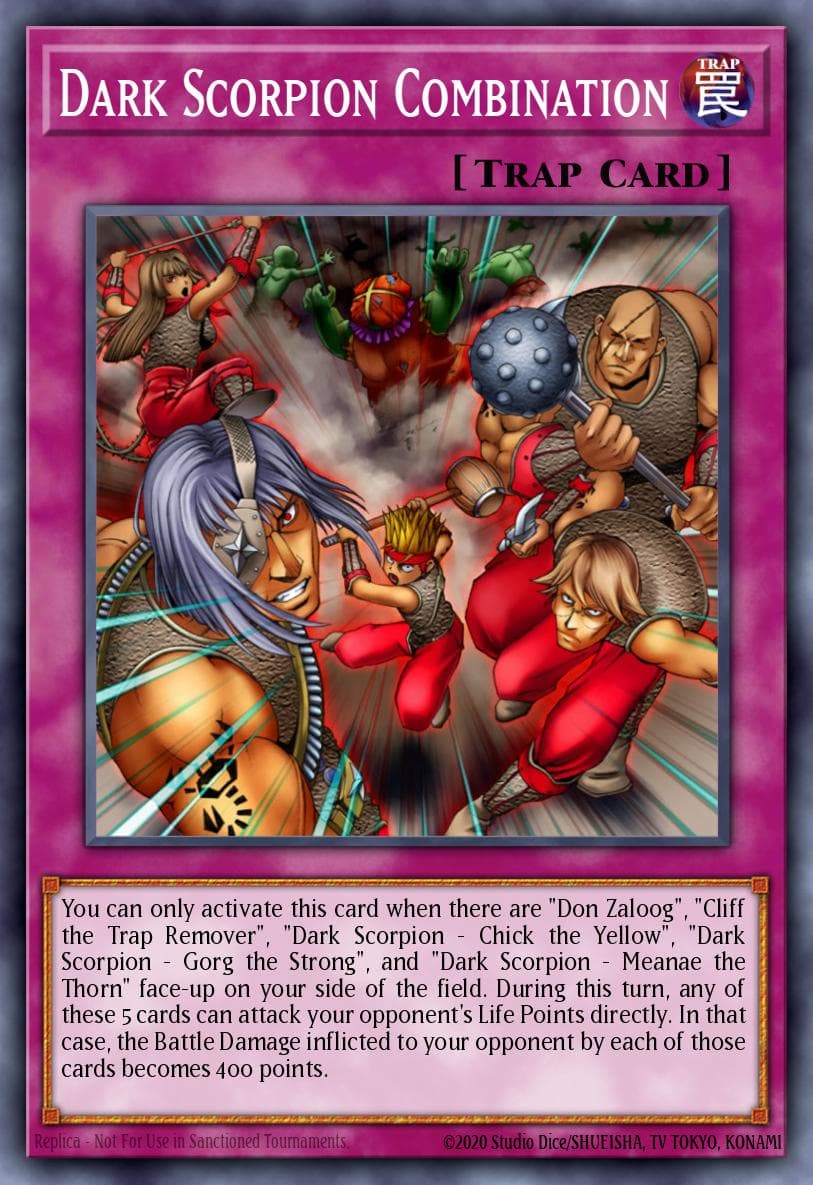 Dark Scorpion Combination Dark Revelation Volume 1 card