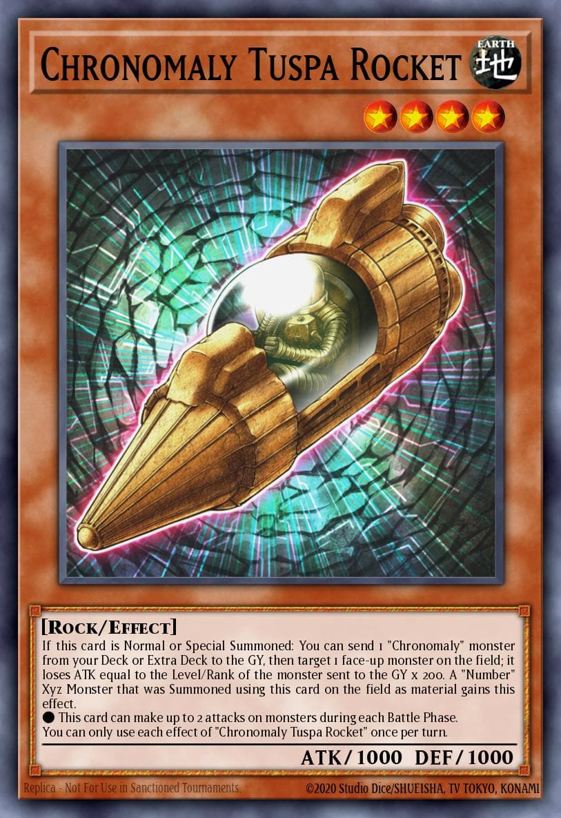 Chronomaly Tuspa Rocket Ignition Assault Special Edition card