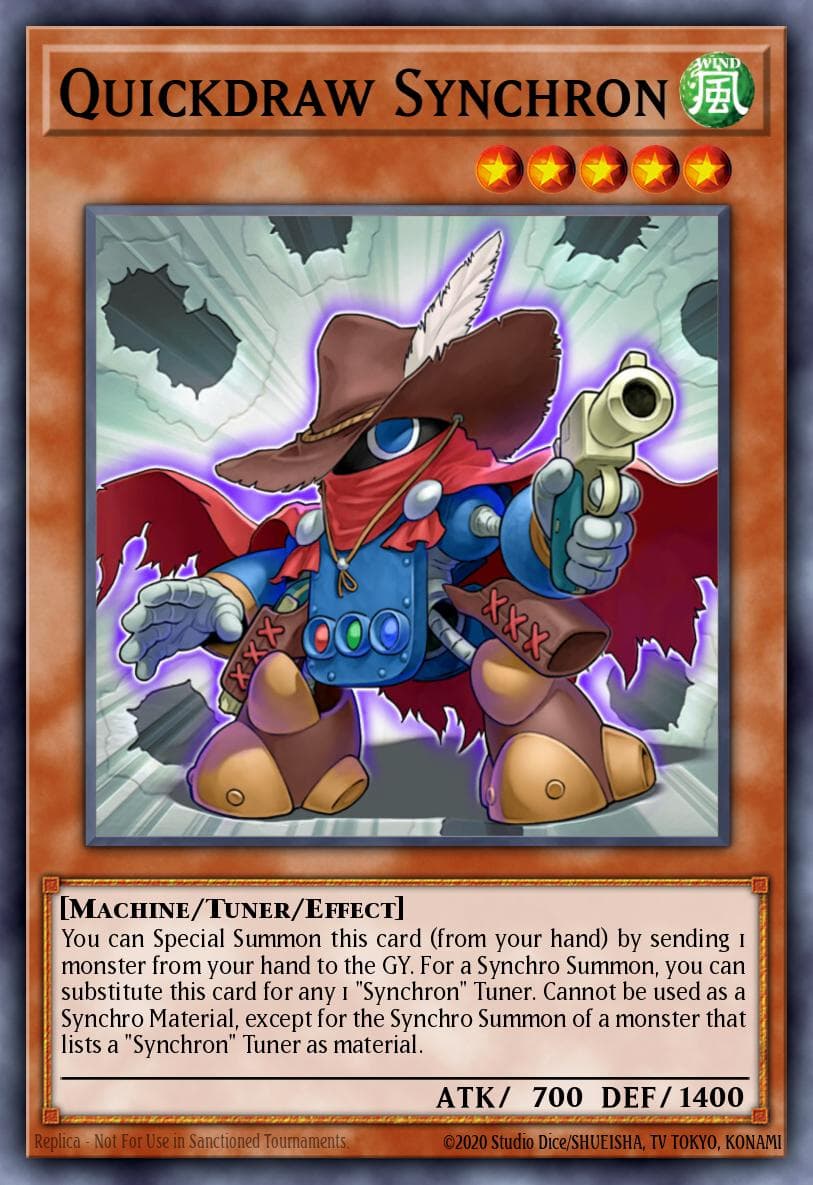 Quickdraw Synchron Legendary Duelists: Magical Hero card