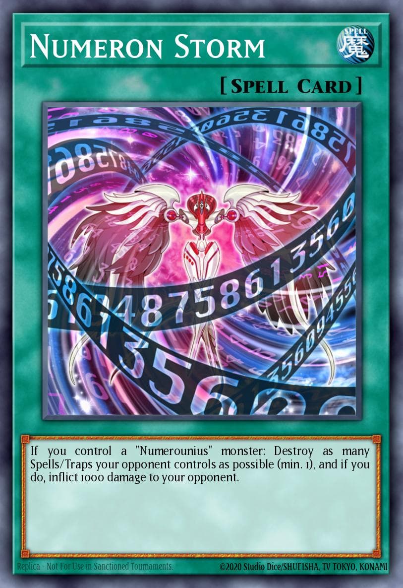 Numeron Storm Maximum Gold: El Dorado card