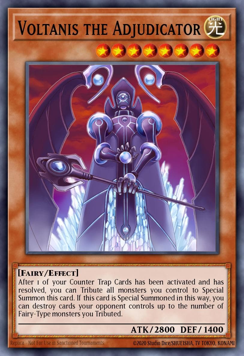 Voltanis the Adjudicator Dark Revelation Volume 4 card