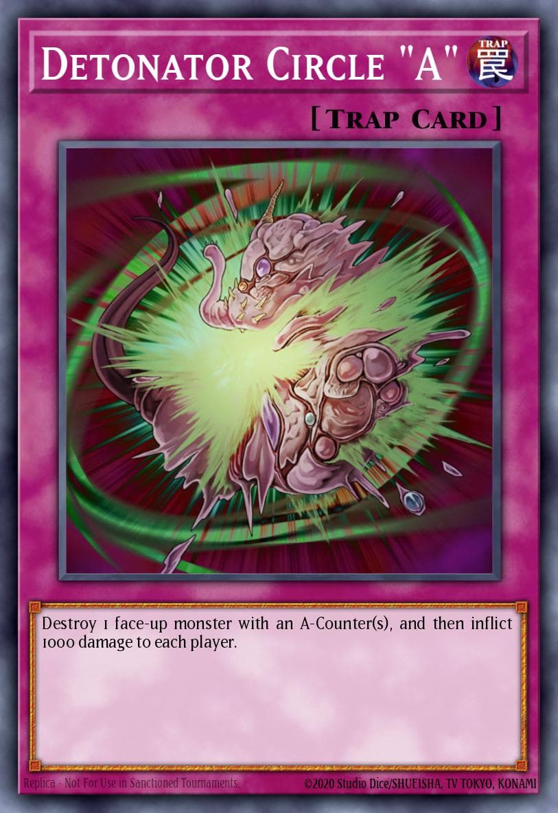 Detonator Circle "A" Gladiator's Assault: Special Edition card