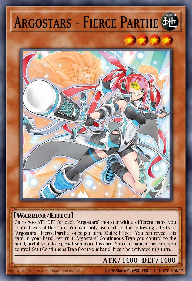 Argostars - Fierce Parthe Alliance Insight card