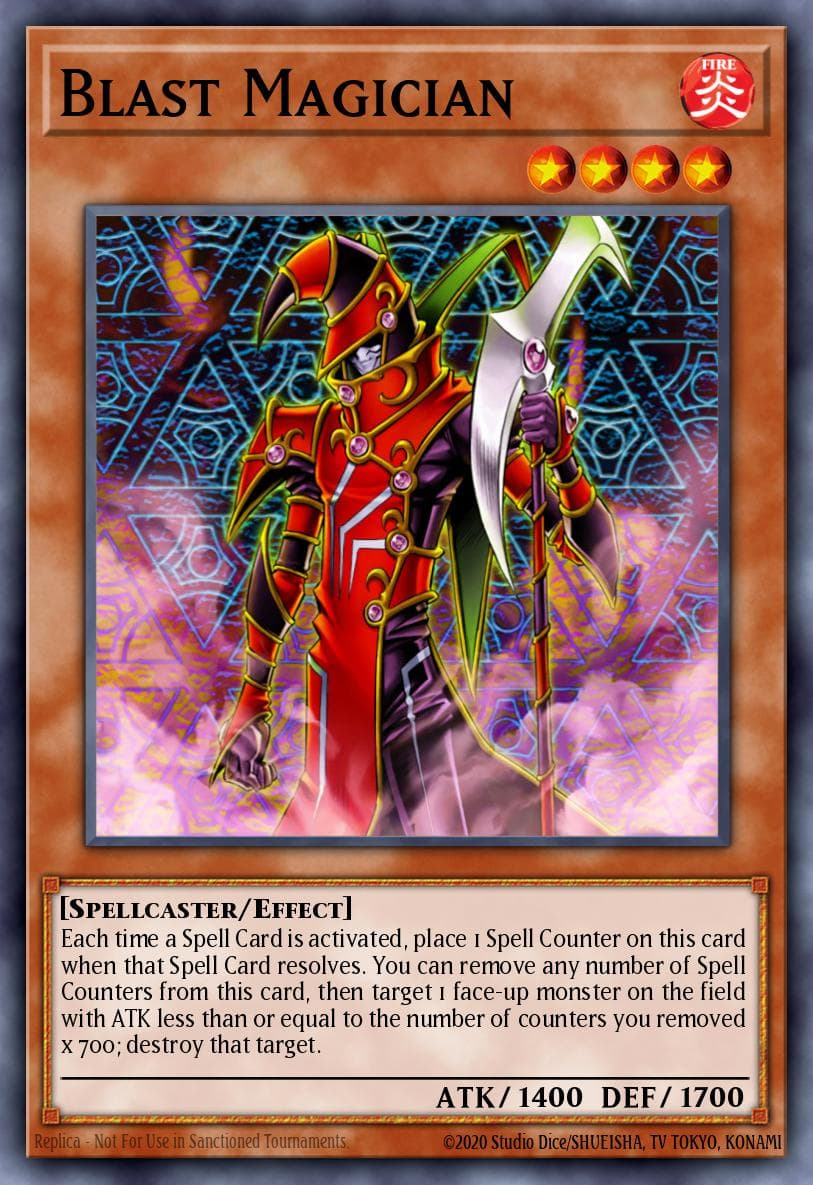 Blast Magician Dark Revelation Volume 3 card