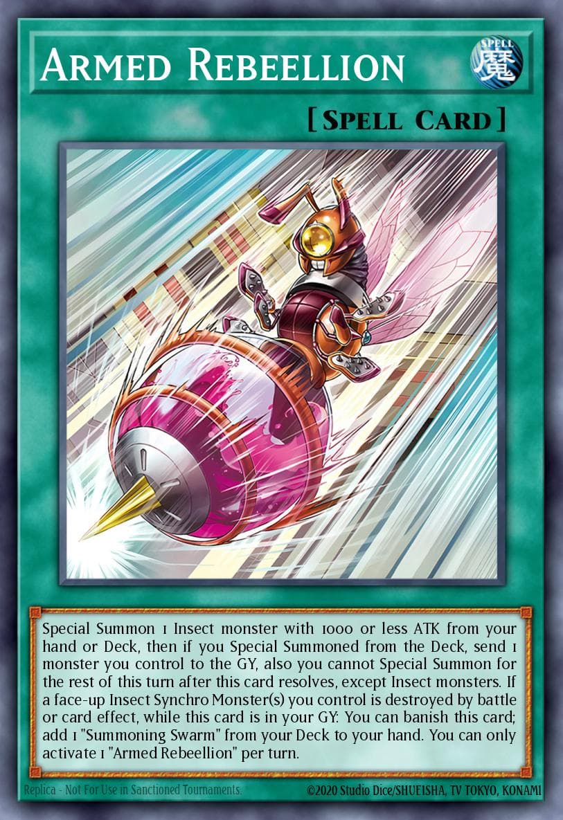 Armed Rebeellion Rage of the Abyss card