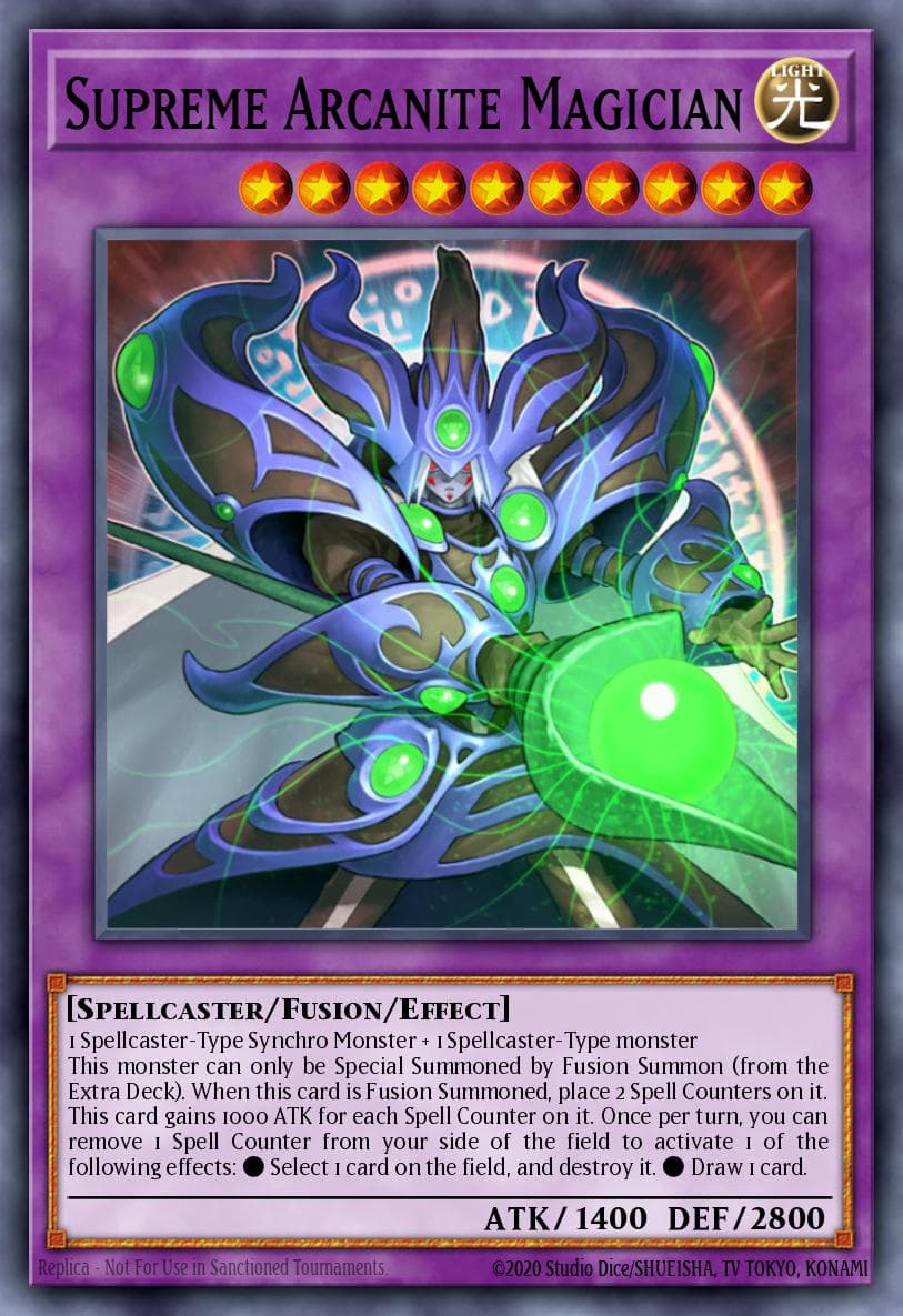 Supreme Arcanite Magician Starstrike Blast Sneak Peek Participation Card card