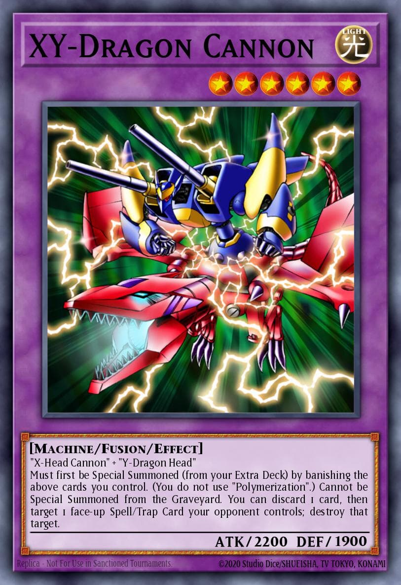 XY-Dragon Cannon Speed Duel: Battle City Box card