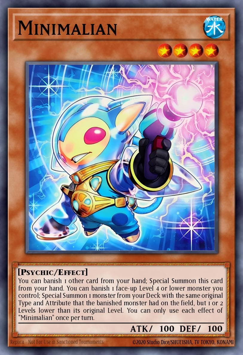 Minimalian Supreme Darkness card