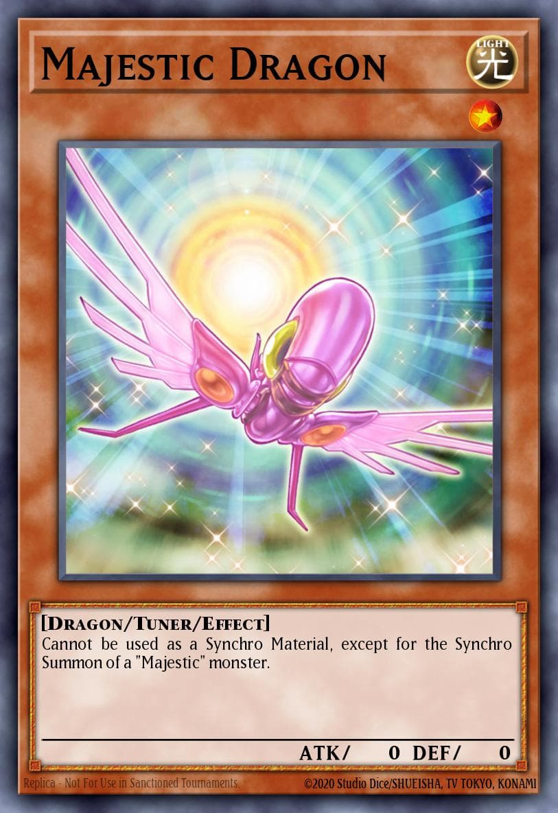 Majestic Dragon Stardust Overdrive: Special Edition card