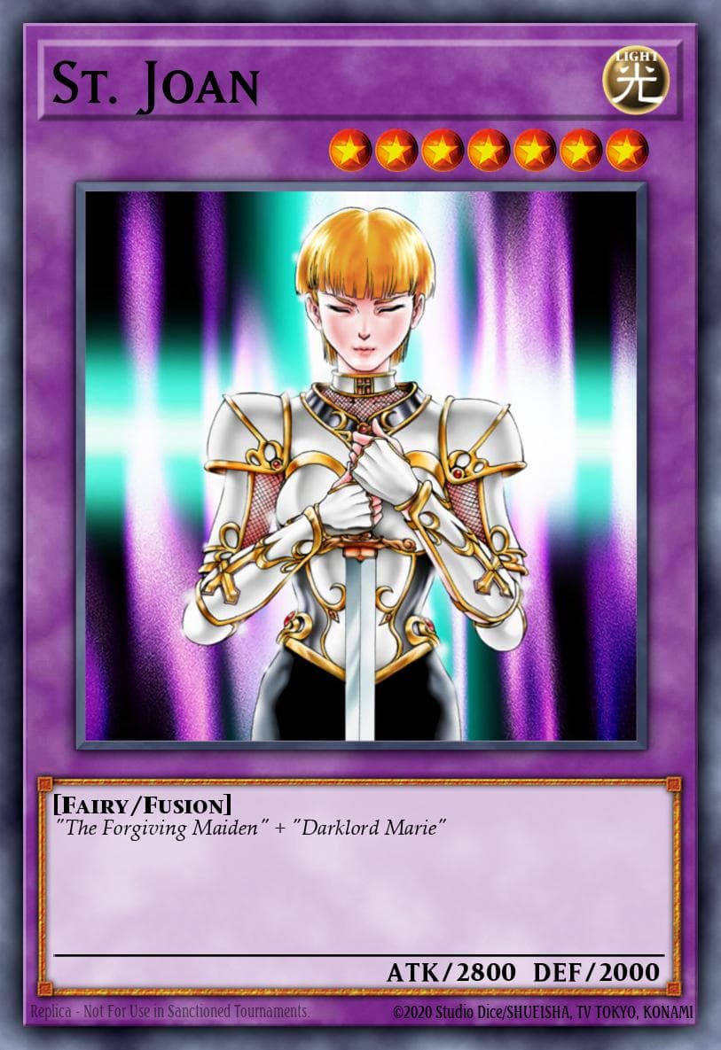 St. Joan Labyrinth of Nightmare card