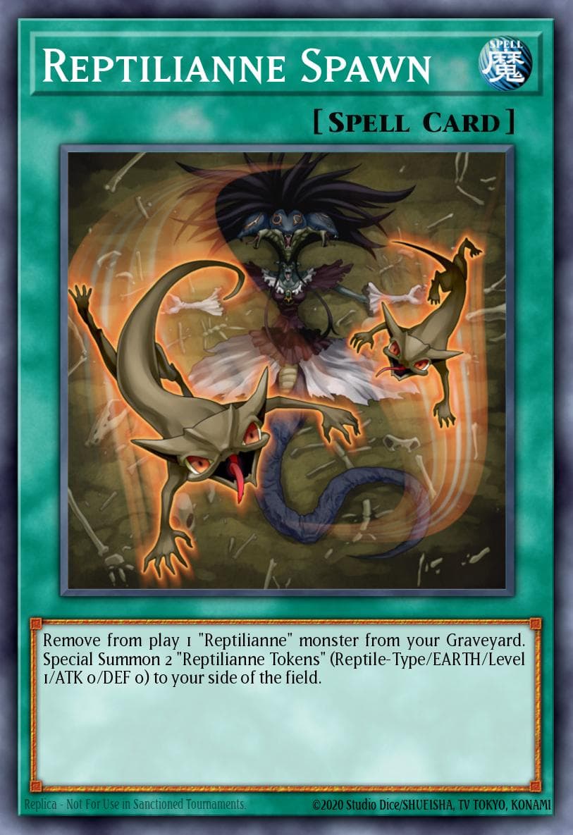 Reptilianne Spawn Stardust Overdrive: Special Edition card