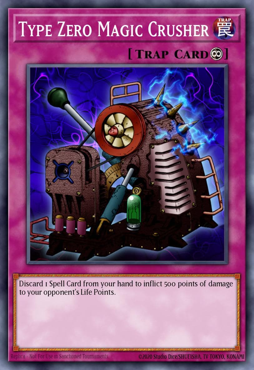 Type Zero Magic Crusher Pharaoh's Servant card