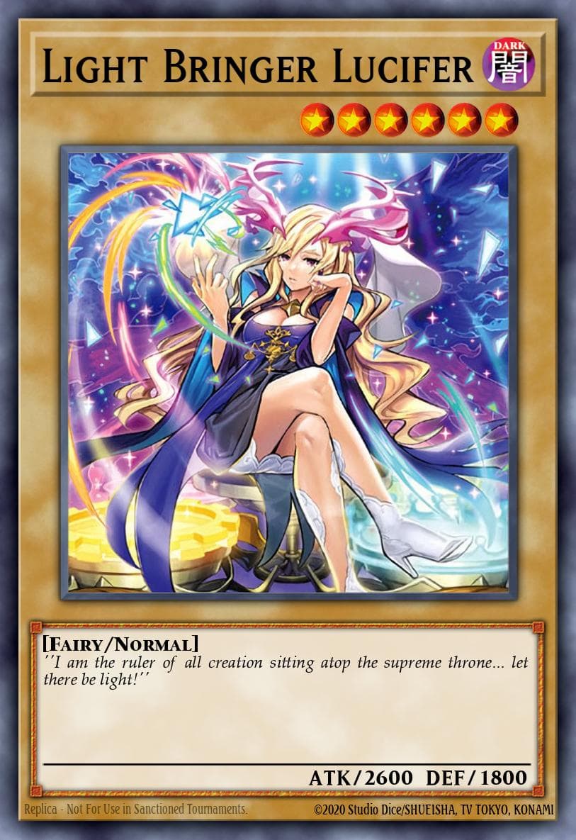 Light Bringer Lucifer 遊戲王 card