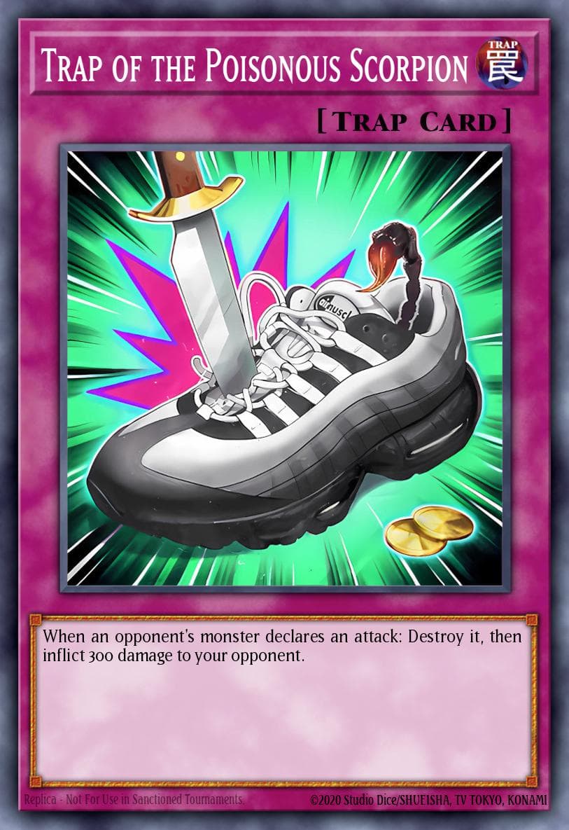 Trap of the Poisonous Scorpion 游戏王 card