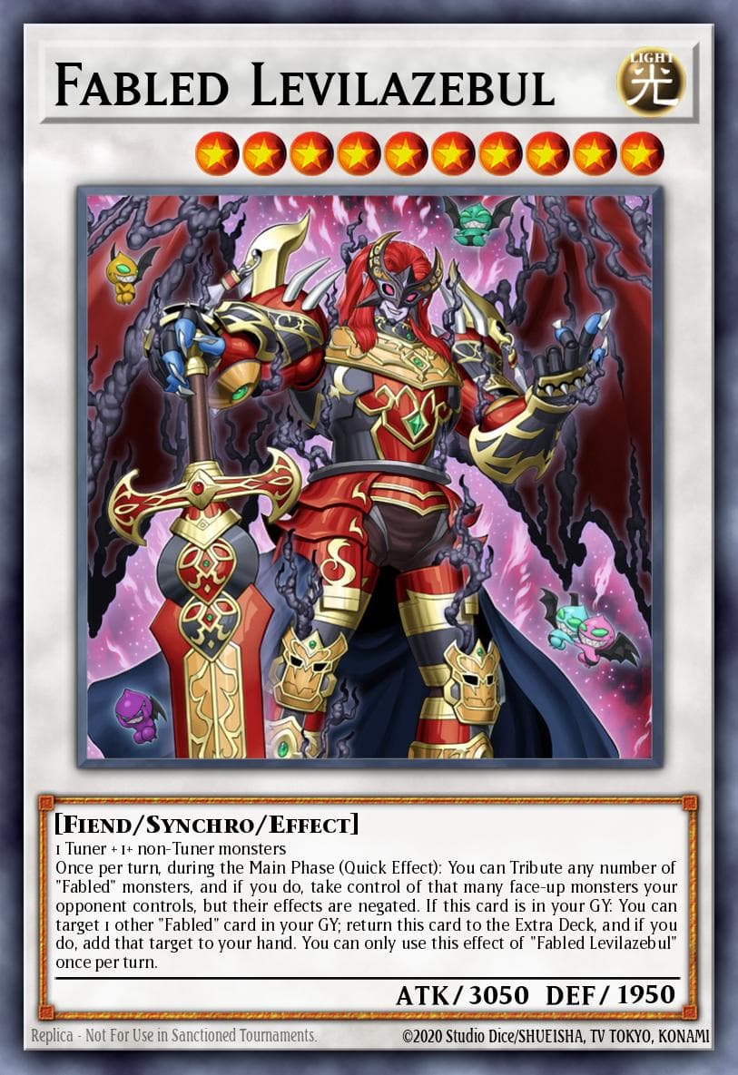 Fabled Levilazebul Battles of Legend: Monster Mayhem card