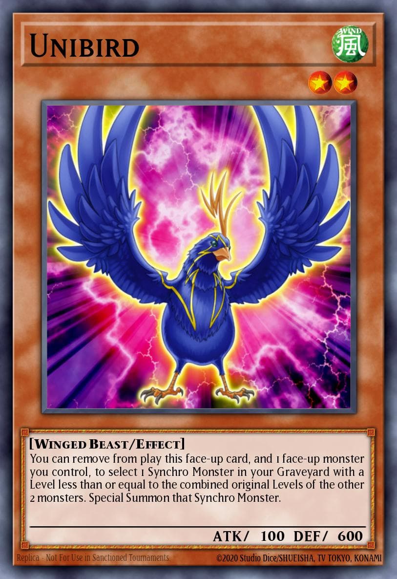 Unibird Duelist Revolution: Special Edition card