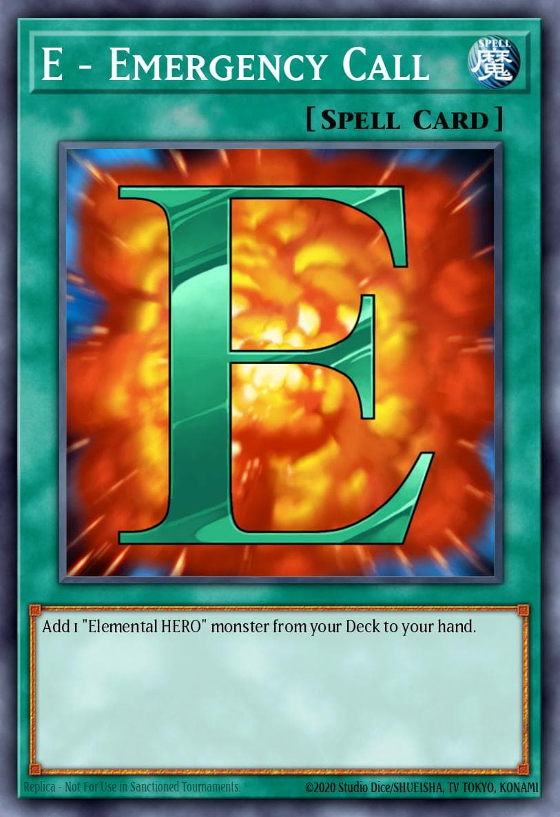 E - Emergency Call Duelist Pack: Jaden Yuki 2 card
