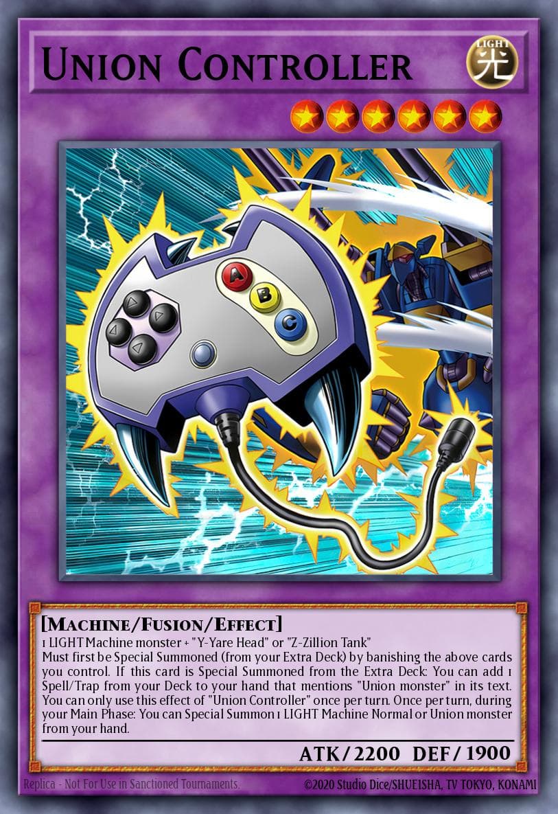 联合控制器 遊戲王 card