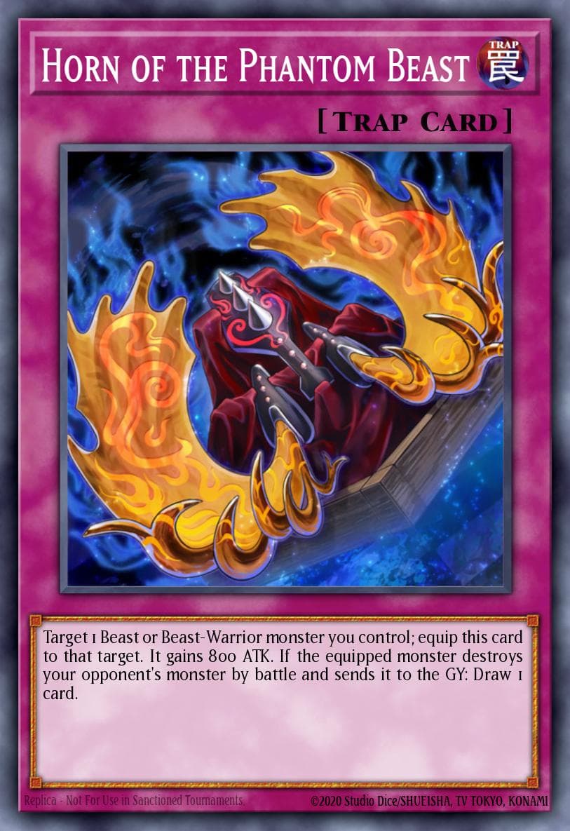 Horn of the Phantom Beast Speed Duel: Battle City Box card