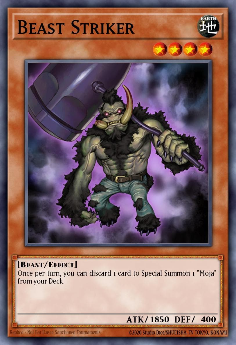 Beast Striker Raging Battle: Special Edition card