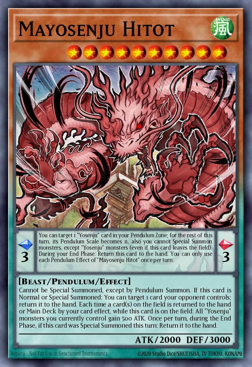 Mayosenju Hitot Rising Rampage Special Edition card