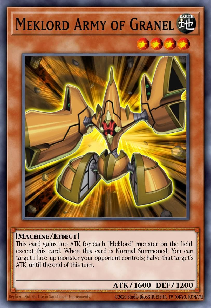 Meklord Army of Granel Legendary Duelists: Rage of Ra card