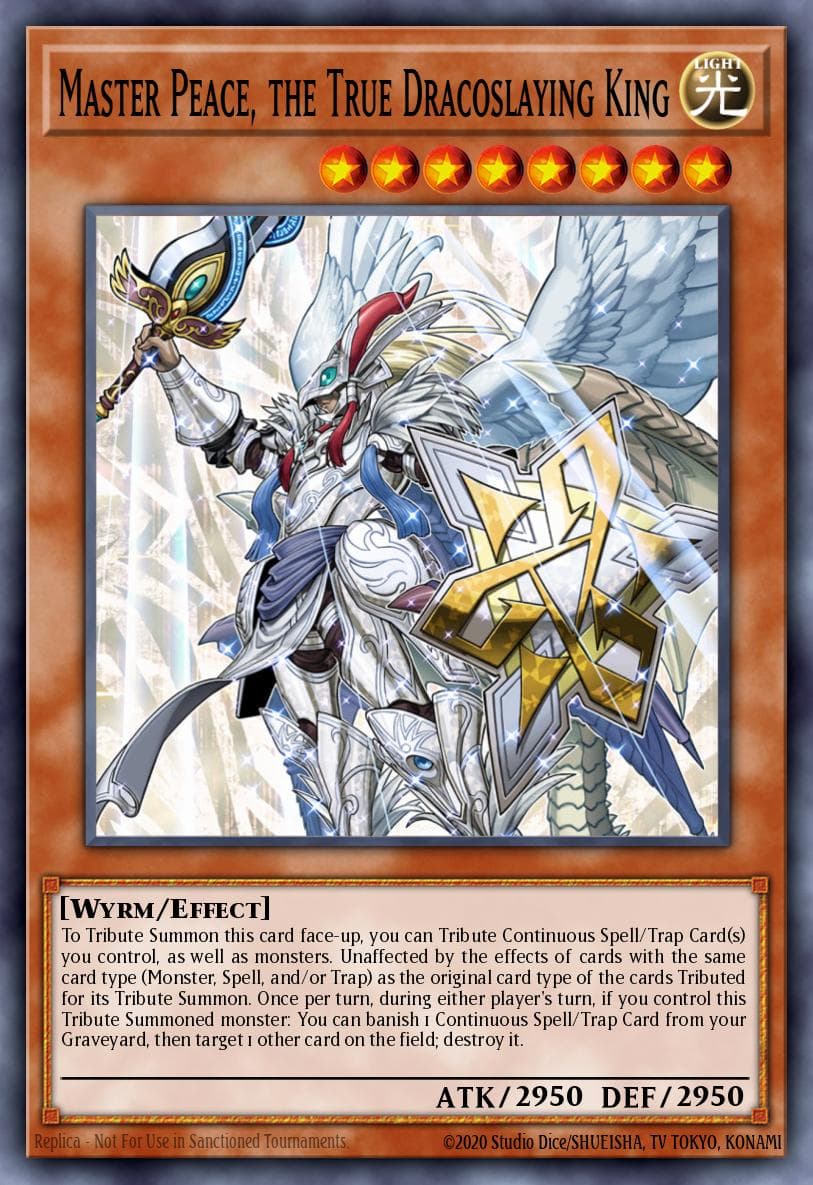 Master Peace, the True Dracoslaying King Maximum Crisis: Special Edition card