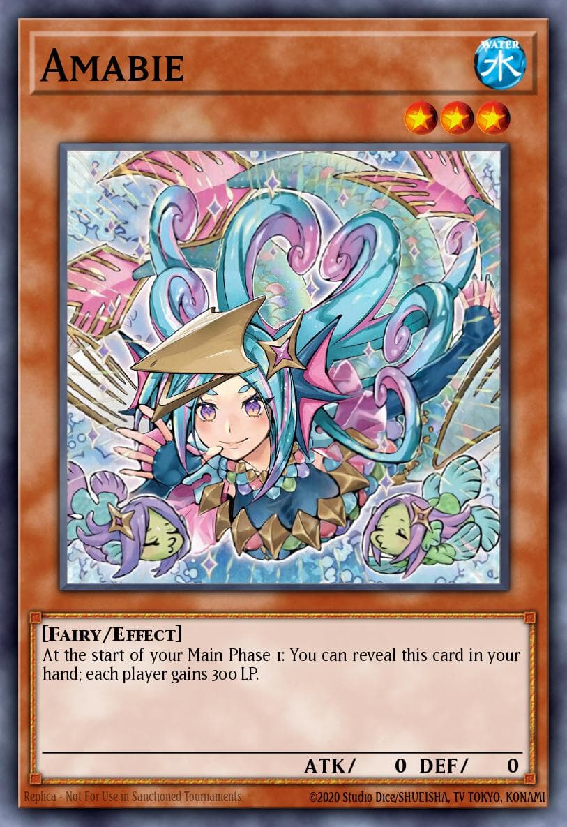Amabie Yu-Gi-Oh! TCG Remote Duel Extravaganza participation card card