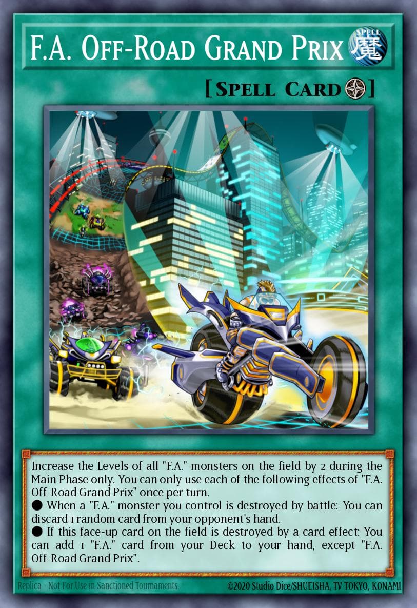 F.A. Off-Road Grand Prix 2018 Mega-Tin Mega Pack card