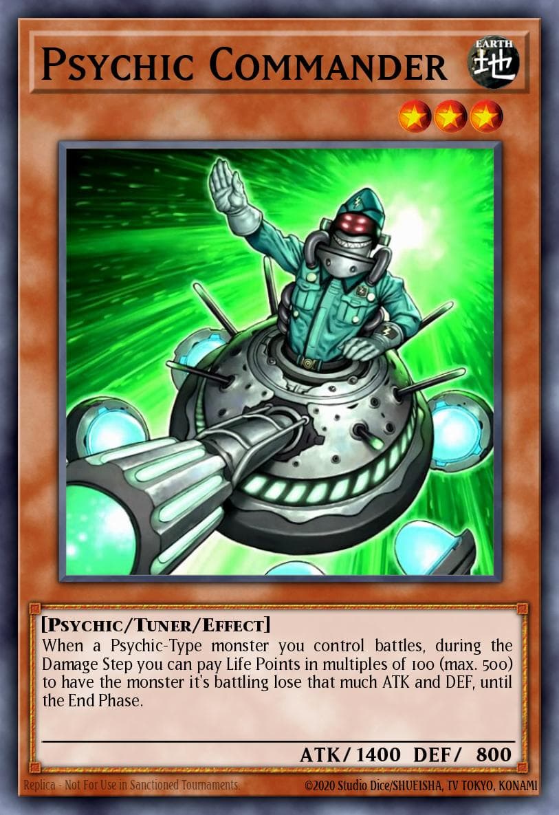 Psychic Commander Turbo Pack: Booster Four card