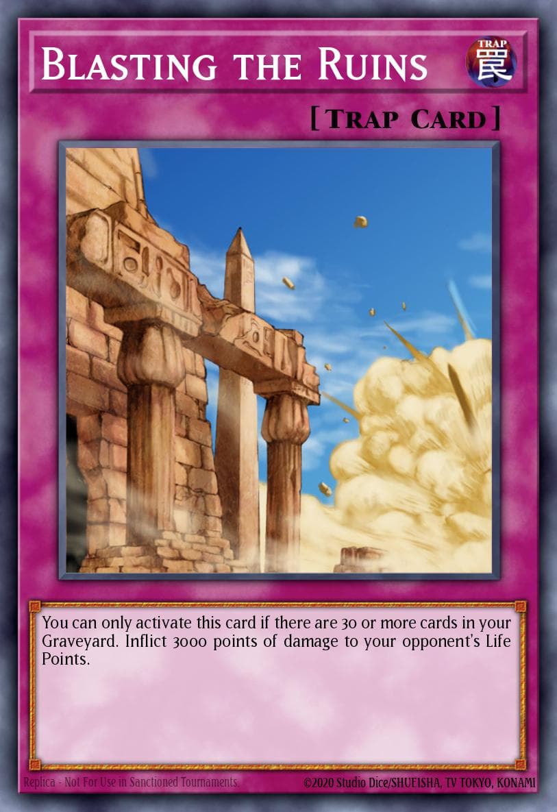 Blasting the Ruins Dark Revelation Volume 2 card