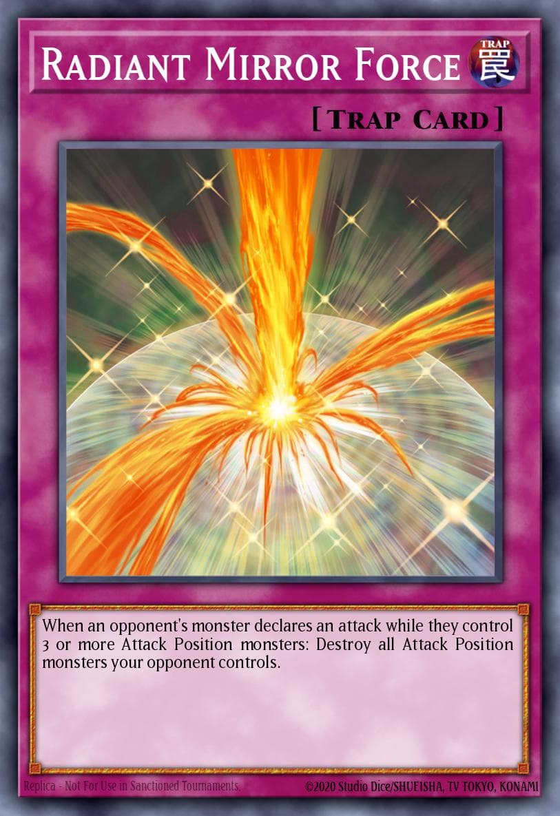 Radiant Mirror Force Force of the Breaker: Special Edition card