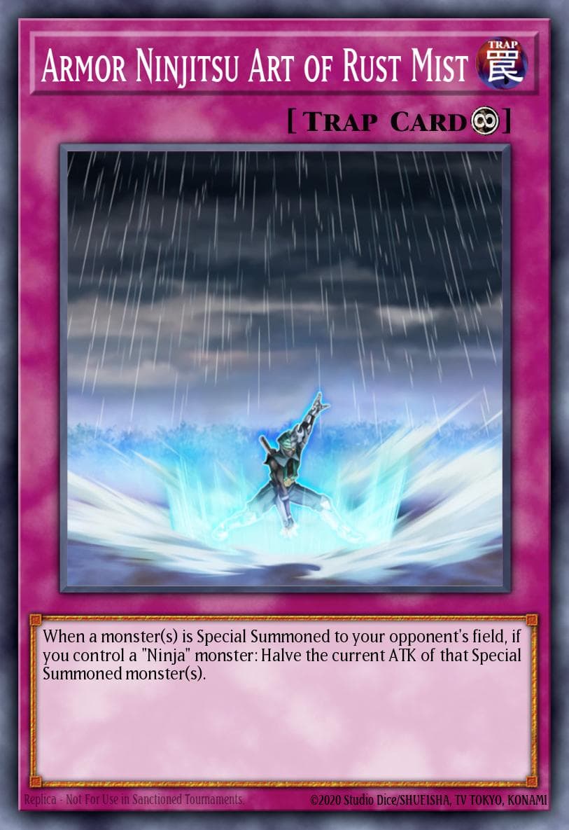 Armor Ninjitsu Art of Rust Mist Order of Chaos: Special Edition card