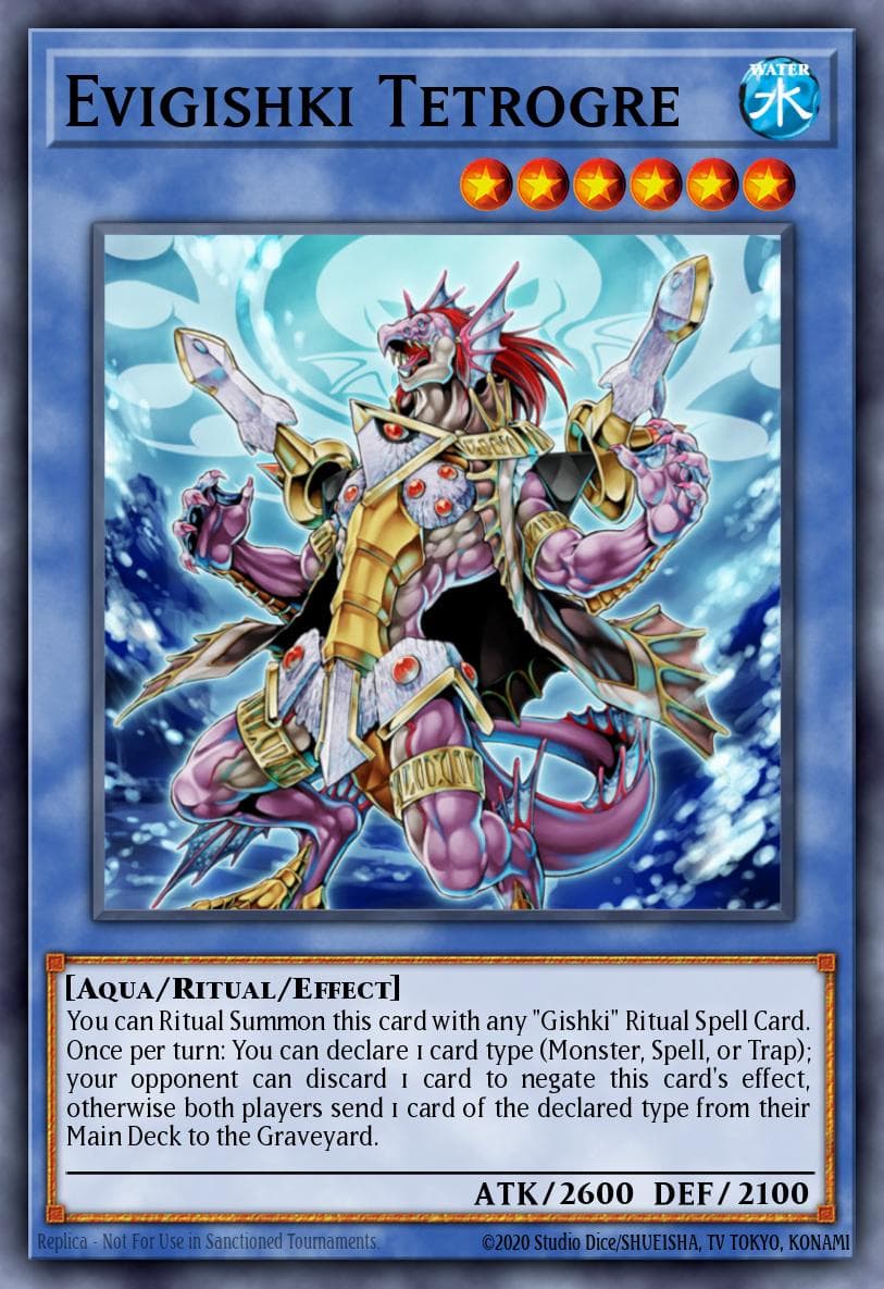 Evigishki Tetrogre Hidden Arsenal 6: Omega Xyz card