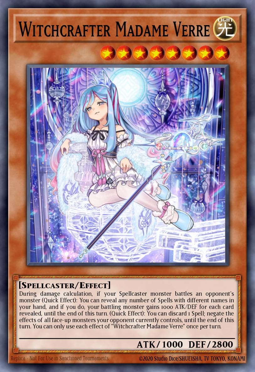Witchcrafter Madame Verre Duel Overload card