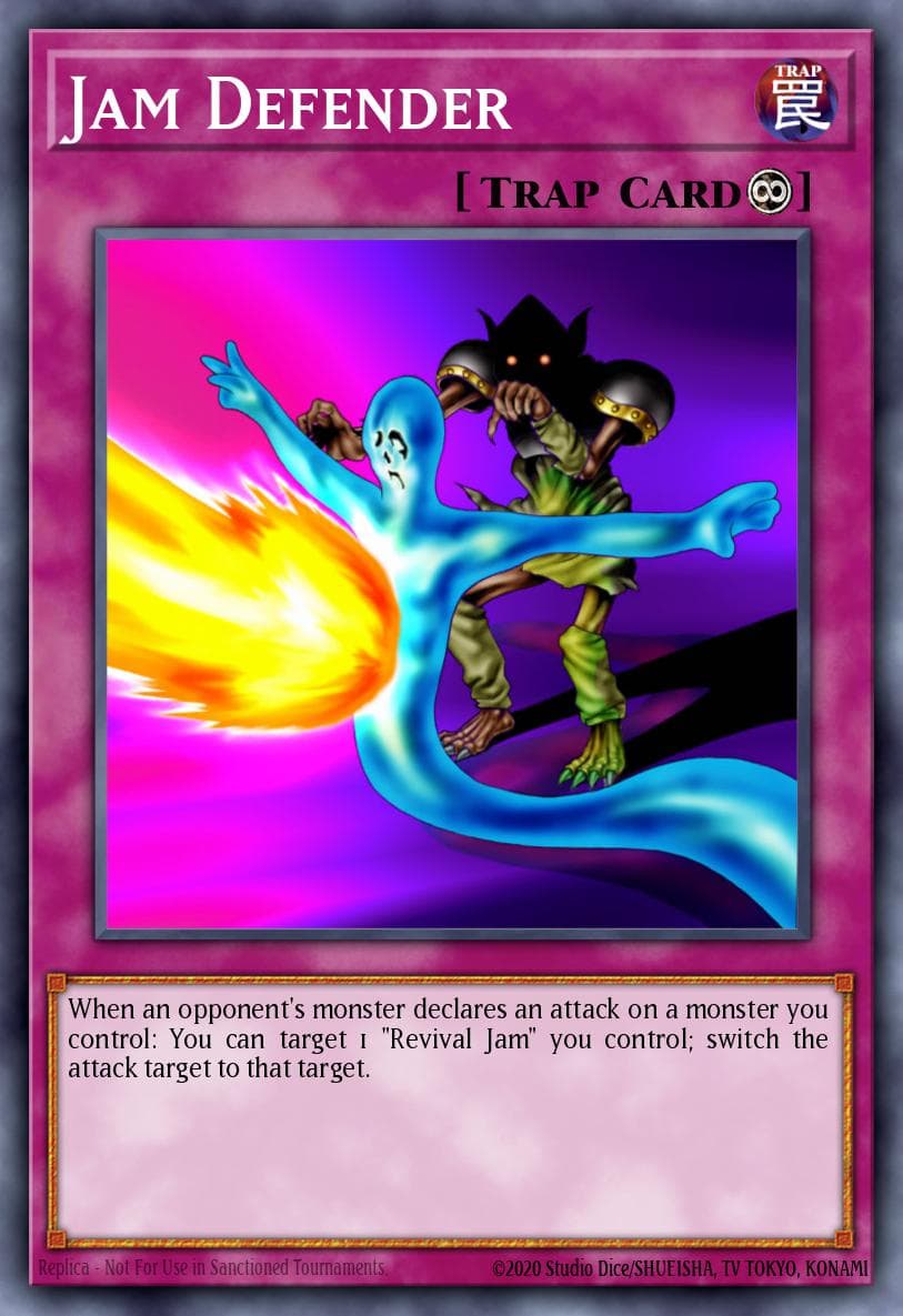 Jam Defender Labyrinth of Nightmare card