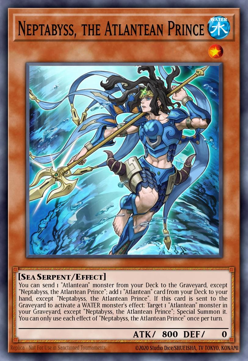 Neptabyss, the Atlantean Prince 2016 Mega-Tin Mega Pack card