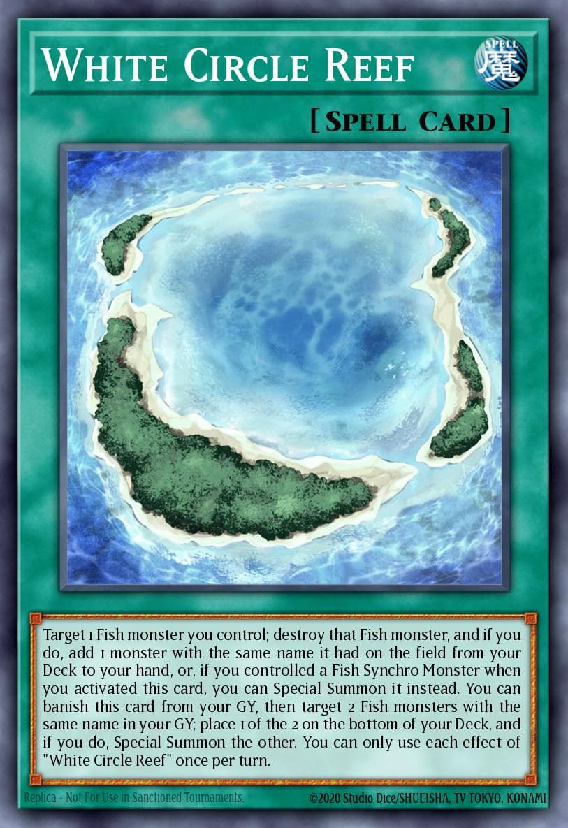 White Circle Reef Battles of Legend: Terminal Revenge card