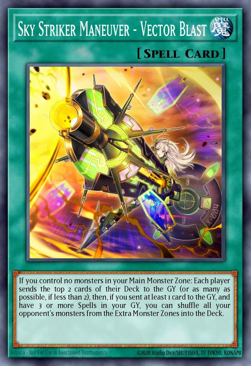 Sky Striker Maneuver - Vector Blast Soul Fusion Special Edition card