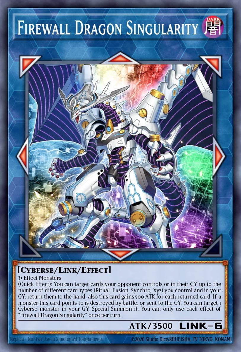 Firewall Dragon Singularity Cyberstorm Access card
