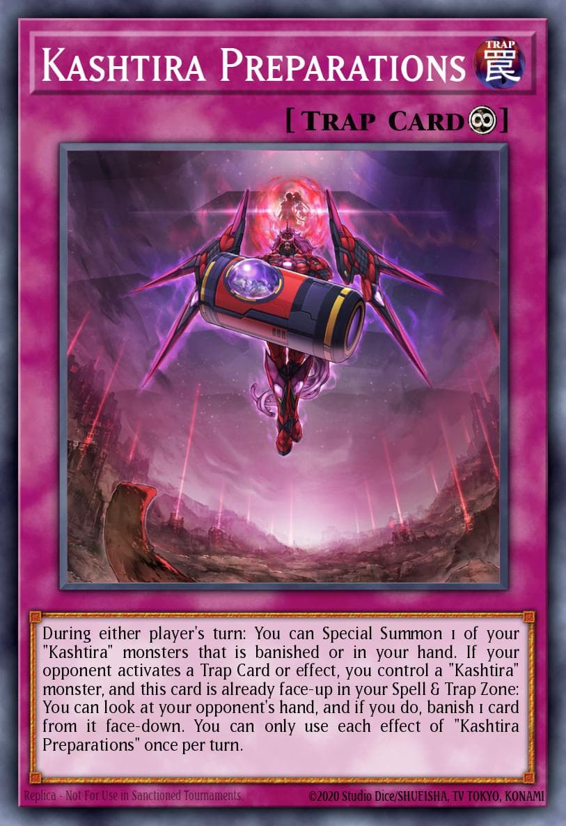 Kashtira Preparations 25th Anniversary Tin: Dueling Heroes Mega Pack card